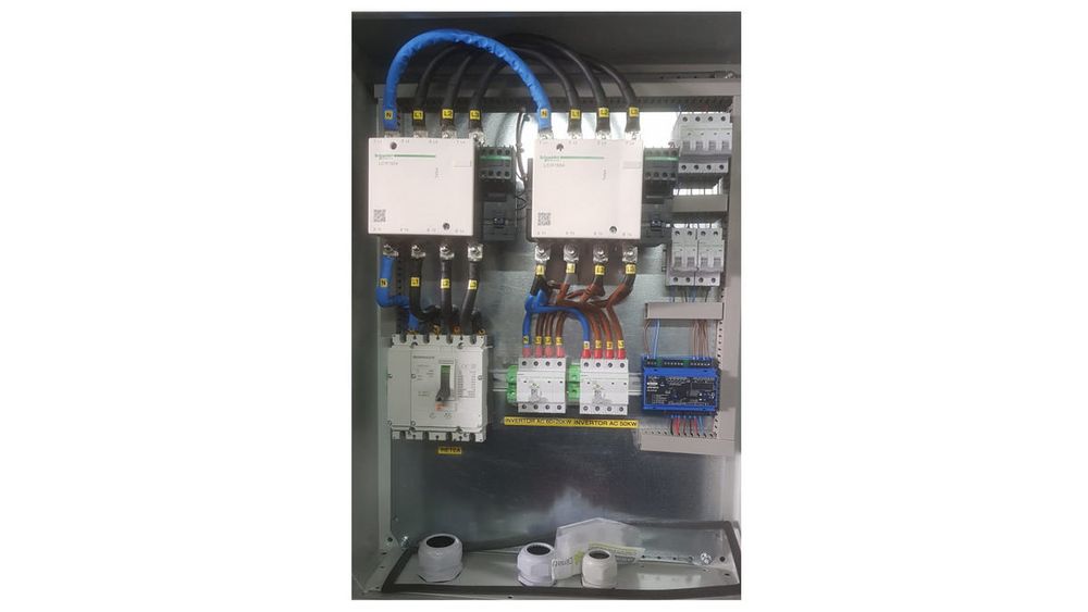 Tablou electric anti-insularizare, pentru invertor trifazat 50kW, TE-AI-3N-50-L1-80