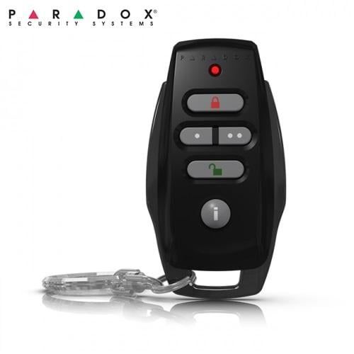 Telecomanda cu 4 butoane pentru alarma cu feedback Magellan Paradox REM25Black
