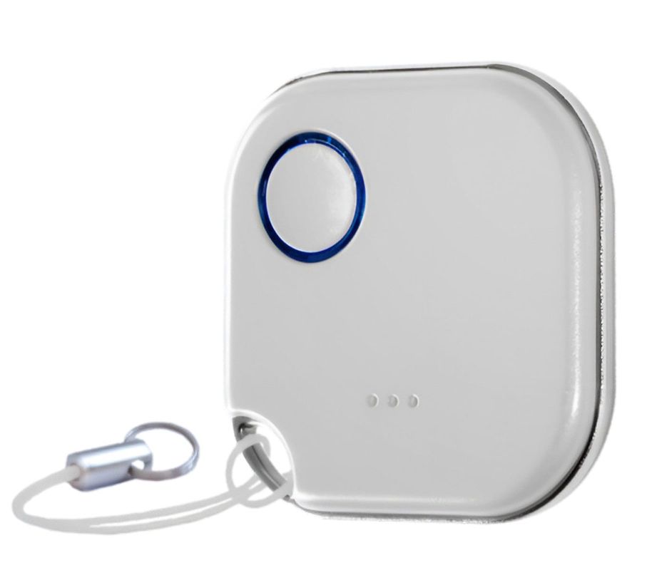 Telecomanda inteligenta Shelly BLU Button WH, Bluetooth, 36x36x6mm, control aplicatie, alb