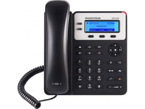 Telefon VOIP, 2 conturi SIP, alimentare POE, ecran LCD, Grandstream GXP1615