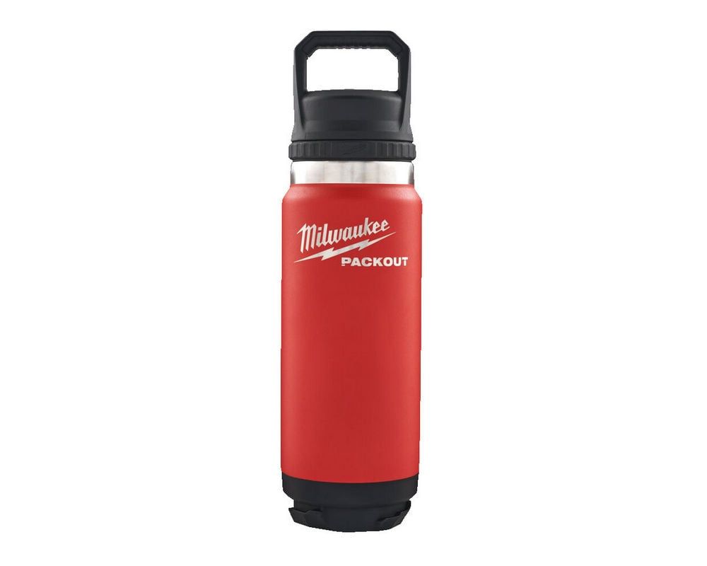 Termos rosu Milwaukee PACKOUT, 710 ml, cu capac, 4932493465