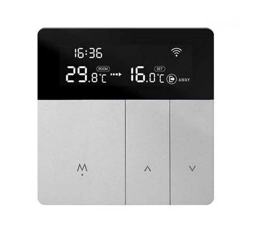 Termostat inteligent, Wi-Fi, TUYA, Smart Life, Compatibil cu Alexa, Google Home, Yandex Alice, Avatto, WT50-BH-3A