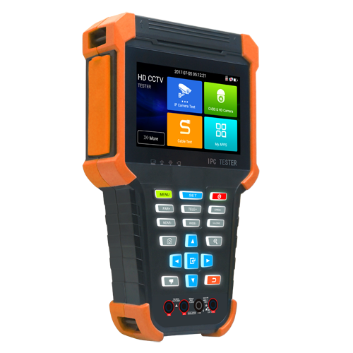 Tester Universal 4K ALL in ONE, ecran 4 inch, 1x audio, 1x 12 VDC, 1x PoE, card 8GB inclus, SF-TESTER4-5N1-4K