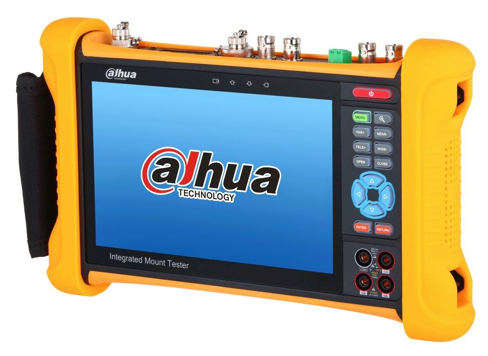 Tester CCTV, Full HD, cu Touchscreen, test retea, Wi-Fi, HDCVI, HDTVI, AHD, CVBS, IPC, HDMI IN/OUT, USB, Dahua PFM906-E