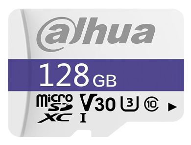 [RESIGILAT] Card de memorie pentru stocare video Micro SD 128 GB Clasa 10 Dahua TF-C100/128GB-R