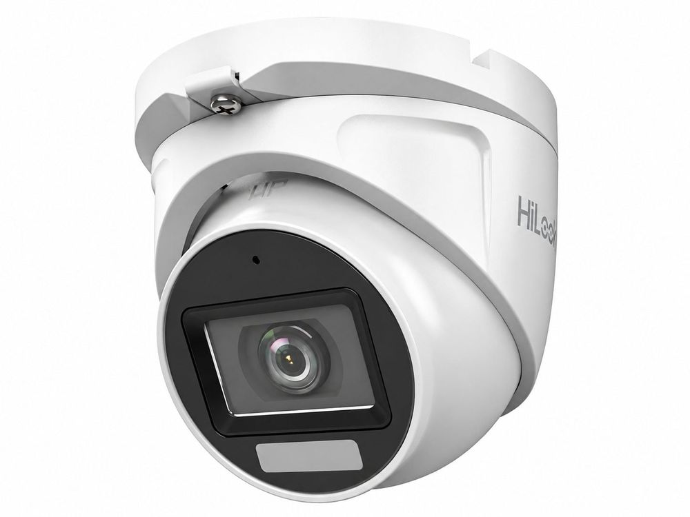 Camera Turbo HD HiLook THC-T157-LMS, 3K, 2.8mm, Smart-Hybrid Light, IR 30m, lumina alba 20m, microfon, IP66, THC-T157-LMS(2.8mm)