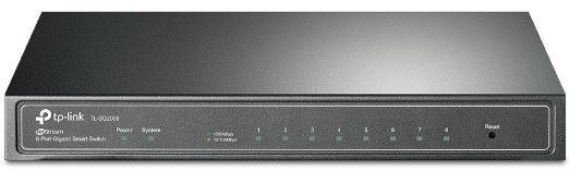 Switch Smart cu 8 Porturi Gigabit, Omada, L2+, TL-SG2008
