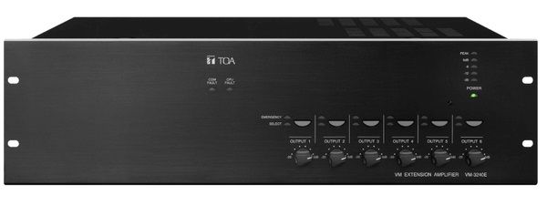 Extensie amplificator master 240W RMS EN 54 TOA VM‐3240E