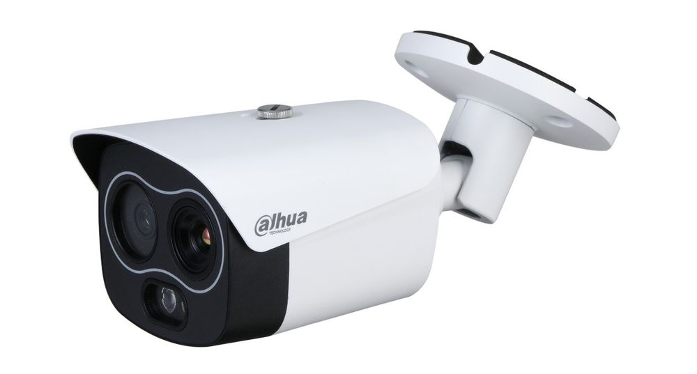 Camera de supraveghere IP termica Dahua, Functii Smart, 4MP, IR 30m, Sensibilitate termala 40 mK, PoE, MicroSD, TPC-BF1241-B3F4-DW-S2