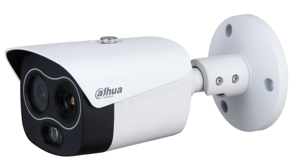 Camera IP termica hibrida Dahua TPC-BF1241-TB3F4-DW-S8, 4MP, lentila termica 3.2mm, lentila vizuala 4mm, IP67, IR 30m, PoE