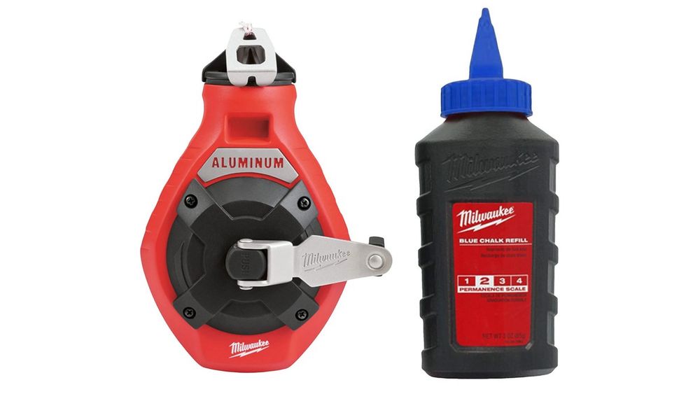 Trasor cu sfoara Milwaukee si rezerva albastra, 0.9mm, lungime 30m, sistem angrenaje planetare, raport viteza 6:1, 4932493814