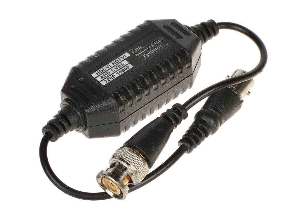 Izolator de bucla TS-2MF-COX-BNC, 1 BNC mama- 1 BNC tata, pentru AHD, HD-CVI, HD-TVI, CVBS, pasiv