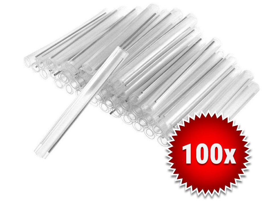 Set tuburi termoretractabile, 100 bucati, 60mm, pentru cabluri FTTH, Braun Group TS-TT60FOX100