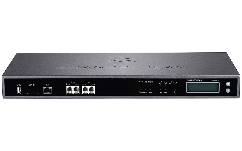Centrala telefonica VOIP 2 FXO 200 apeluri simultane UCM6510