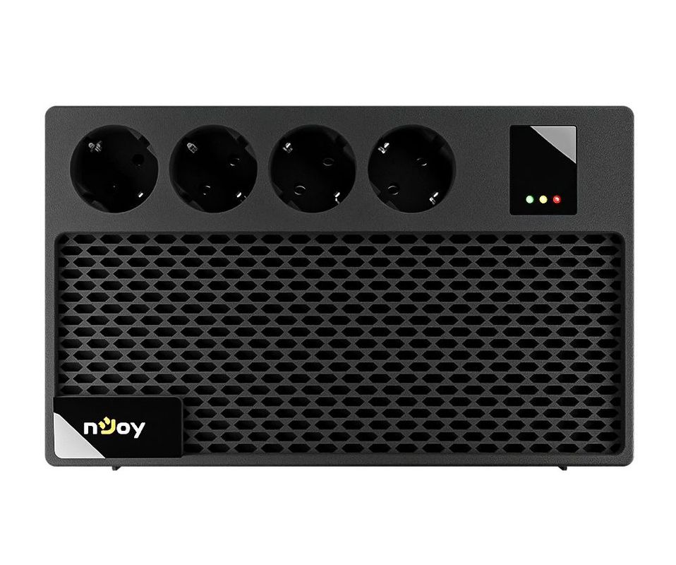 UPS pentru supraveghere video si sisteme de securitate Njoy Renton 650, 360W, 4 prize UPCSBLS665TRECG01B-BF