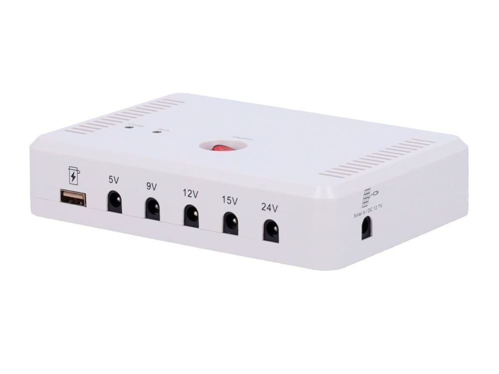 MINI UPS portabil Safer, iesire 5/9/12/15/24V, capacitate 15600mAh, UPS-524V