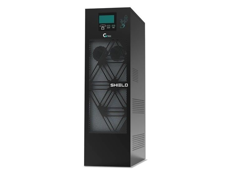UPS 10KV monofazic, 49A, compatibil cu baterii de 12V/9Ah, display LED+LCD, IP20, G-TEC SHIELD-10K