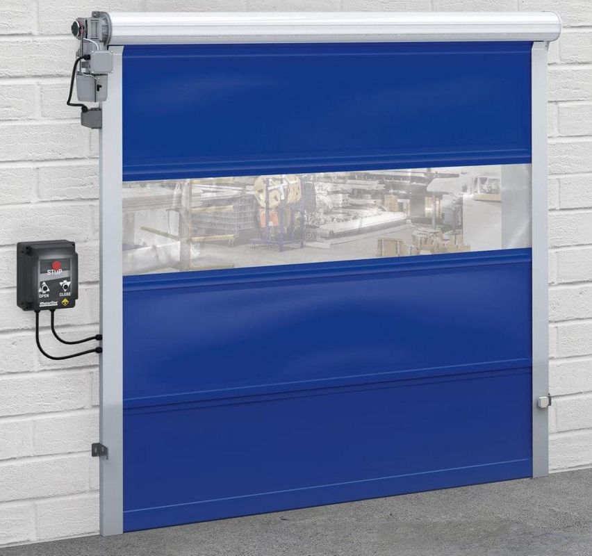 Usa rapida depozit PVC cu rulare 4000 (W) X 4000 (H)
