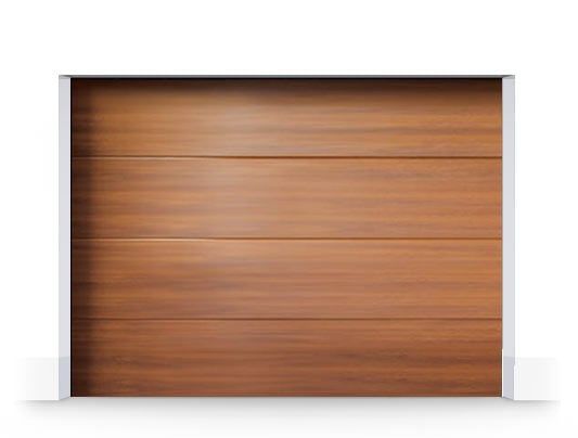 Usa de garaj sectionala Stejar Auriu L 2500 X H 2200, UsaStejarAuriu
