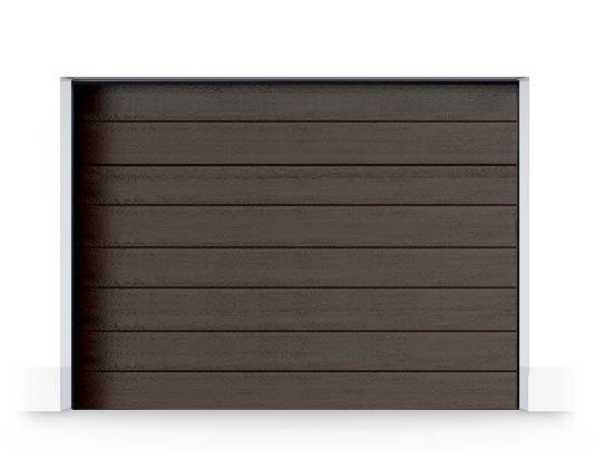 Usa de garaj sectionala Wenge 2500 X 2200, UsaWenge