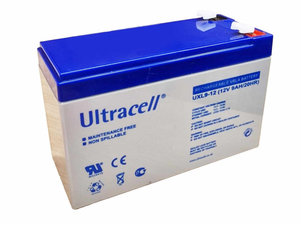 Acumulator, 12V, 9Ah, VRLA, Ultracell, UXL9-12