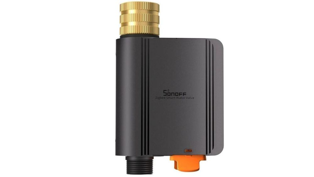 Valva irigatie smart gradina SONOFF Hydro Series Hydro ONE, Zigbee 3.0, contor debit, BLE, IP55, 4xAA, SWV-ZFE