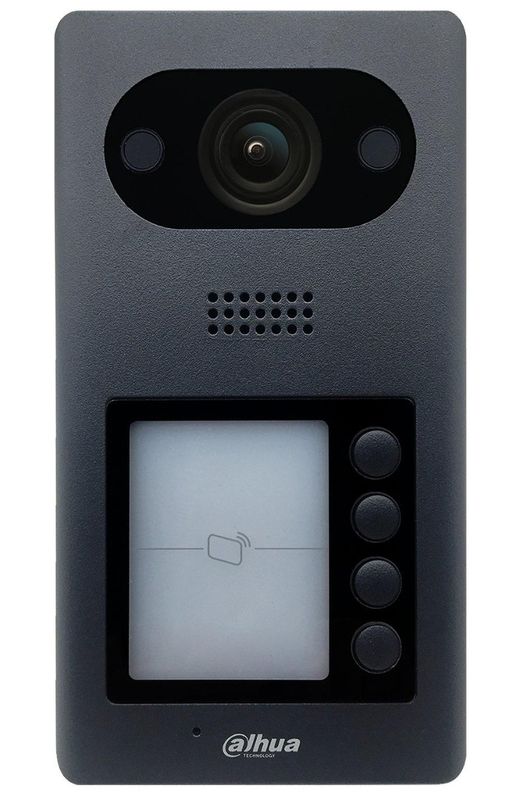 Videointerfon 4 familii TCP/IP cu control acces Dahua VTO3211D-P4-S2