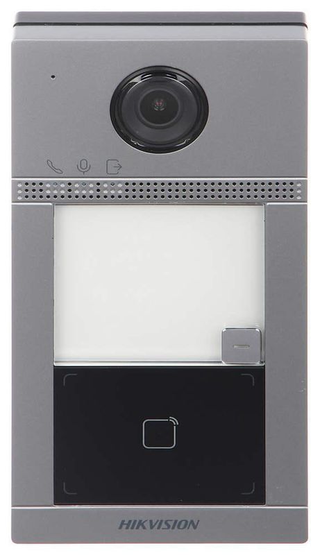 Videointerfon FULL HD, 1 familie, control acces, Wireless, aplicat, Hikvision, DS-KV8113-WME1/S