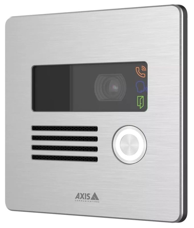 Post de exterior Axis I8016-LVE, 5 MP, IR invizibil, audio bidirectional, anti-vandal IK10, IP66/IP69, PoE, SIP, 01995-001