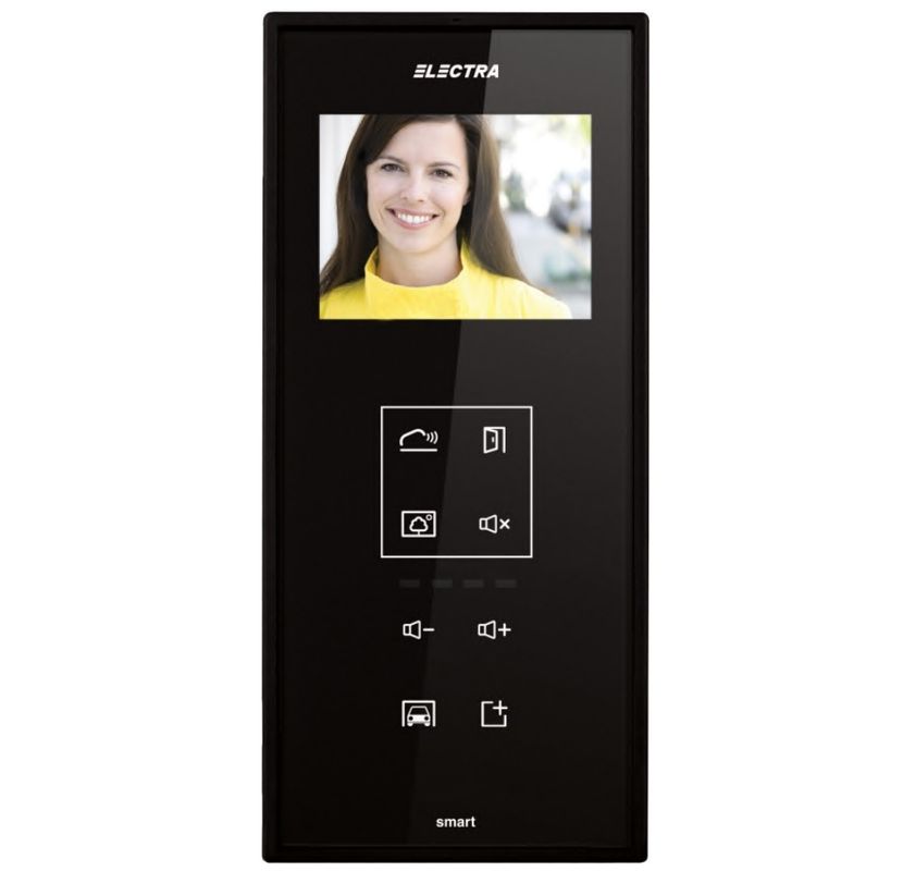 Monitor de interior, Electra, smart, ecran 3.5 inch color, 4 fire, aparent, VTM.3S403.ELB04