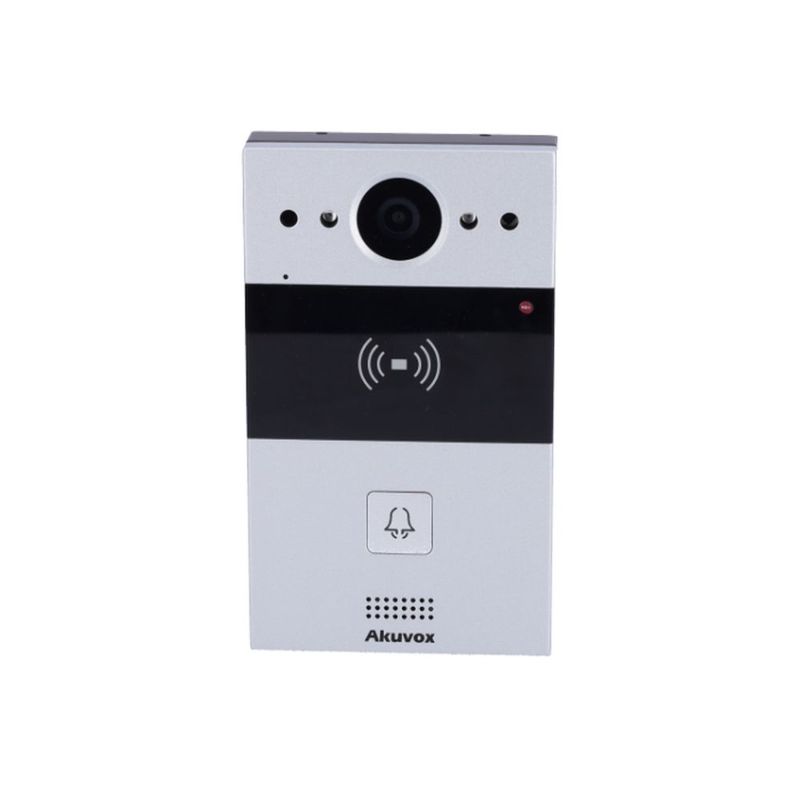 Post de apelare pentru video-interfon IP, SIP, 1 familie, RFID, PoE, Akuvox R20A