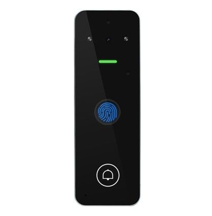 [RESIGILAT] Videointerfon SECUKEY Vcontrol 4-F-R1, cu amprenta si card RFID, compatibil cu aplicatia Tuya, IP65