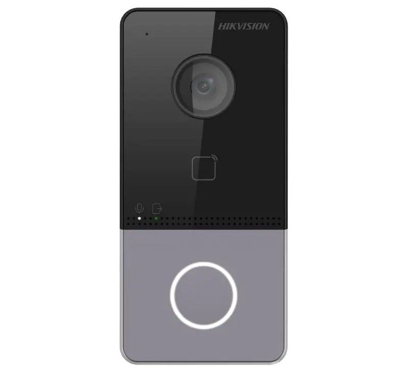 [RESIGILAT] Videointerfon IP, Wi-Fi / LAN / PoE, cu control acces, Hikvision DS-KV6113-WPE1(C)-R1