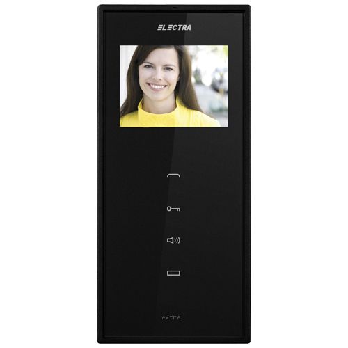 Monitor de interior, Electra, smart, ecran 3.5 inch color, 6 fire, aparent, VTE.3S402.ELBKIT