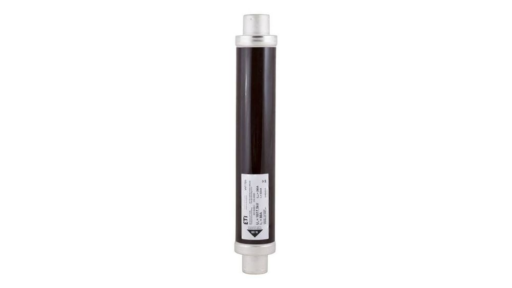 Element fuzibil pentru siguranta ETI VVT-D3 17.5kV/80A, 17.5kV, 80A, 63kA, 130W, percutor 80N Thermo striker