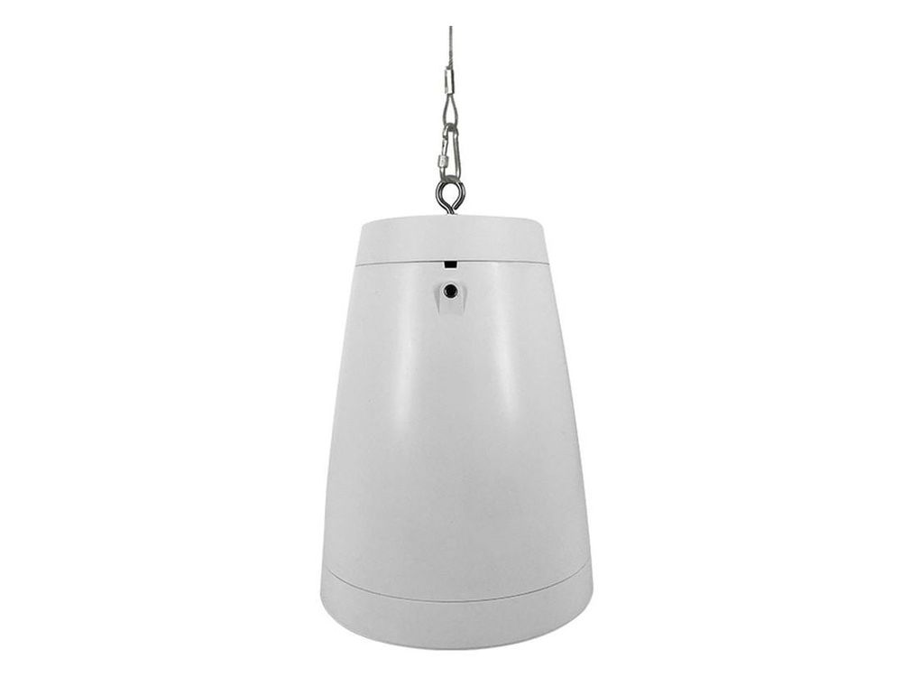 Difuzor suspendat tavan PA 6.5 inch, RMS 40W, 85dB, 100V, impedanta 8 Ohm, 100Hz-20kHz, IP66, alb, PEAS WS-640P-WH