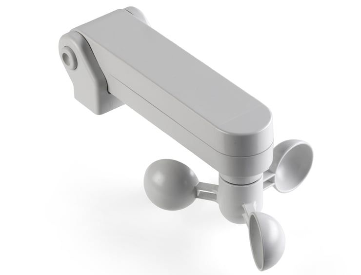 WS Senzor de vant pentru automatizarea de geam Comunello MOWIN, MX00AR02N0G00