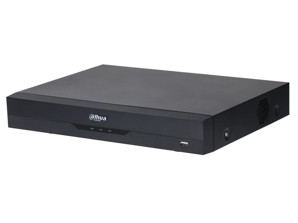XVR Dahua XVR5104HE-I3/T 4 canale WizSense, penta-brid, 5MP, HDCVI/AHD/TVI/CVBS/IP, SMD Plus, AI Coding, audio coaxial, 32 Mbps, 1 SATA