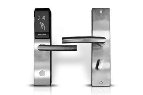 Yala pentru control access intrare, iesire libera, card Mifare, Inox, Alimentare cu 3 baterii AAA, DH-JA6232-ST