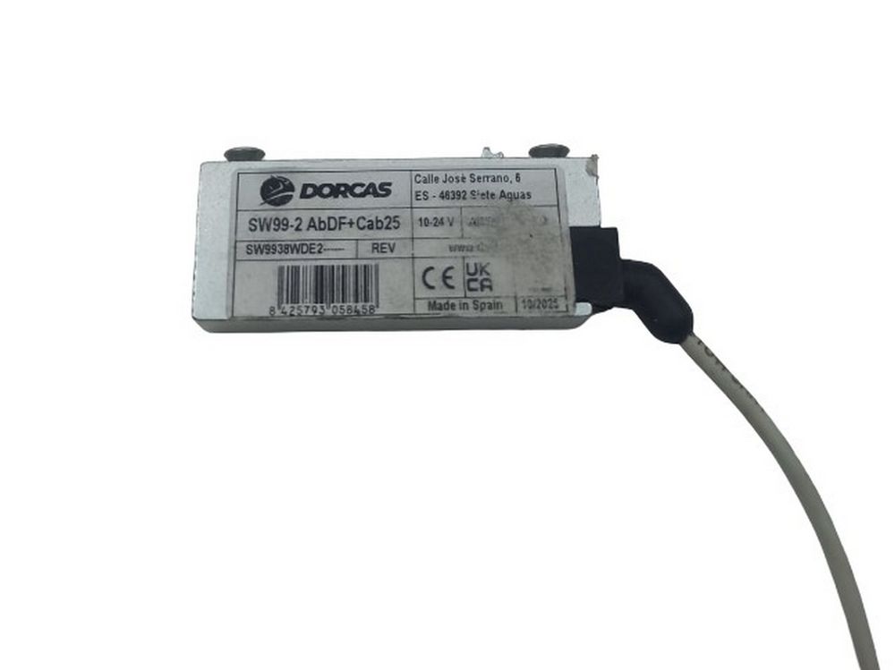 [RESIGILAT] Yala electromagnetica de exterior, incastrabila, 330 kgf, buton de deblocare, IP65, 10-24V, DORCAS-SW99-2-AbDF+25c-R1