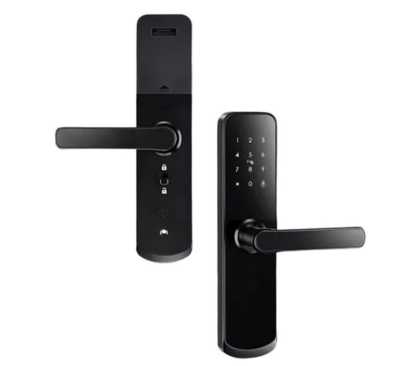 Yala inteligenta, Wi-Fi, Tuya, PIN, card, senzor amprenta, tastatura touch, Secukey, D280