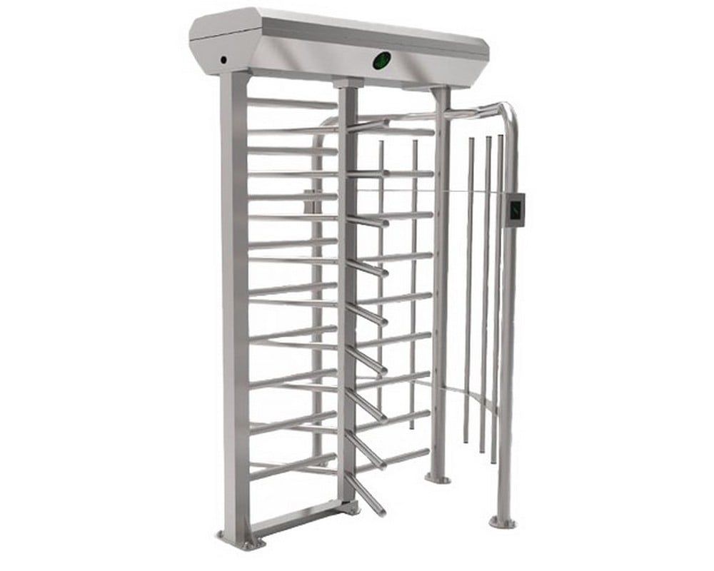 Turnichet de acces bidirectional, rotativ, otel rezistent la coroziune, ZKTeco, FHT2300-316
