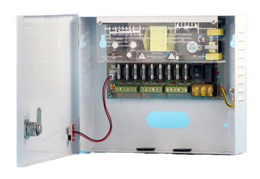 Sursa alimentare 12V-5A, cu 9 iesiri protejate, ZTS1205-09F