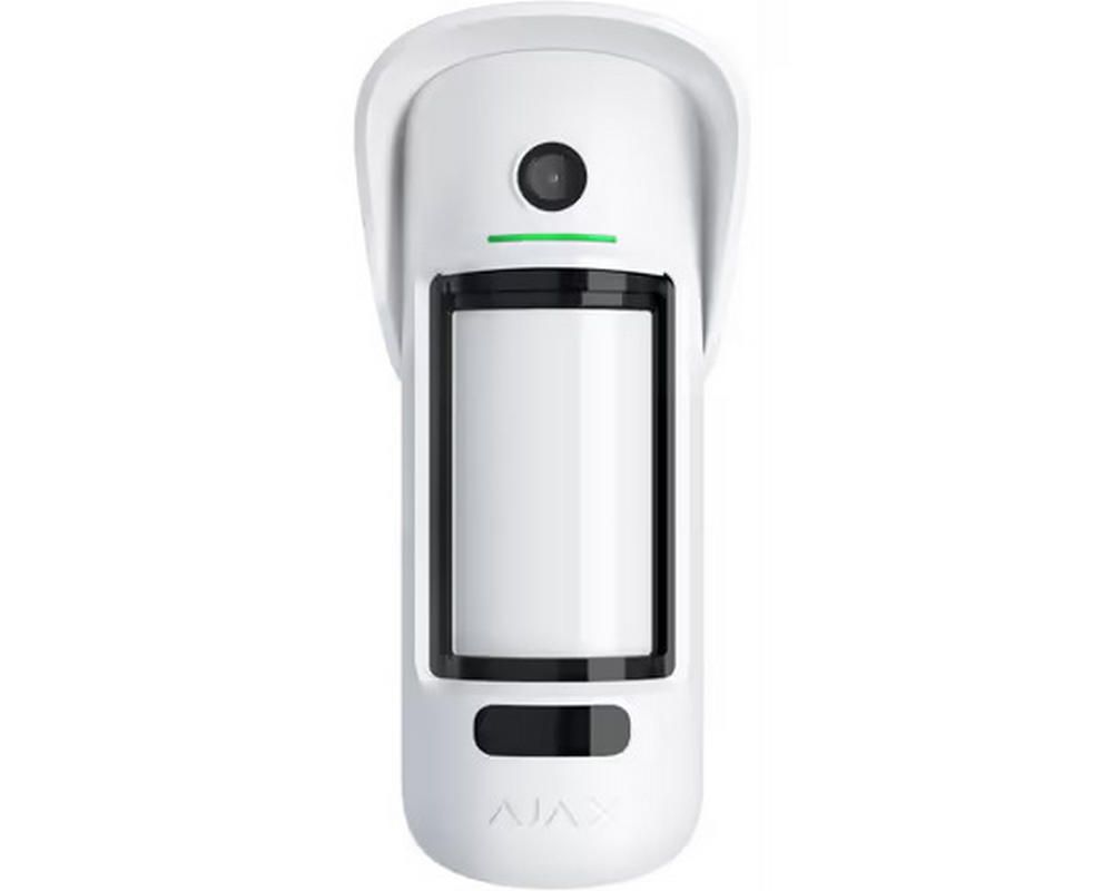 Senzor de miscare wireless PIR si IR, 1.7 km 868 MHz, uz exterior, imunitate animale, anti-masking, alb, AJAX MotionCam Outdoor(PhOD)(W)