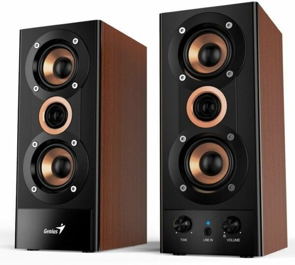 Set boxe lemn 2x10W (20W) Genius SP-HF800A II - A2t.ro