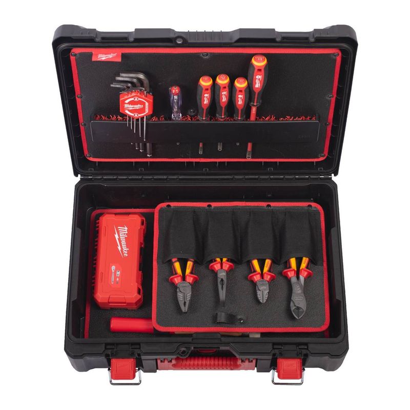 Set Electrician Premium PACKOUT™ - 62 Piese Durabile si Organizare