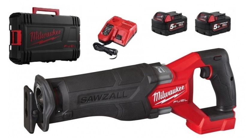 Fierastrau sabie cu acumulator Milwaukee M18 FSZ-502X, motor fara