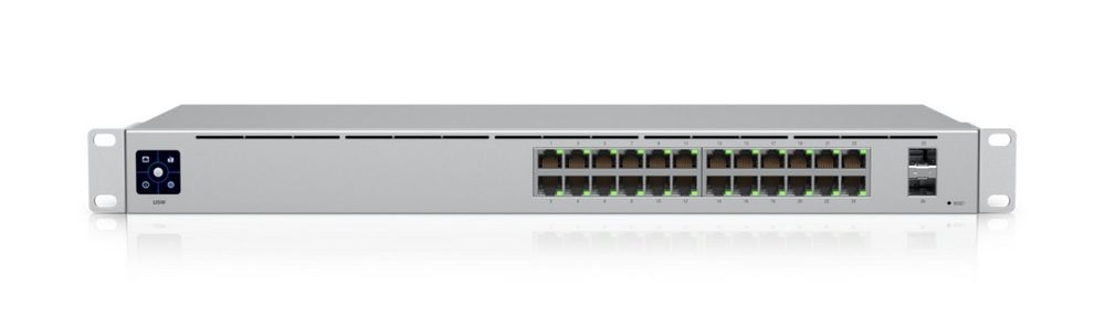 Switch Ubiquiti UniFi, 24 porturi Gigabit, 2 SFP, Layer 2, managed Switch Ubiquiti UniFi, 24 porturi Gigabit, 2 SFP, Layer 2, managed