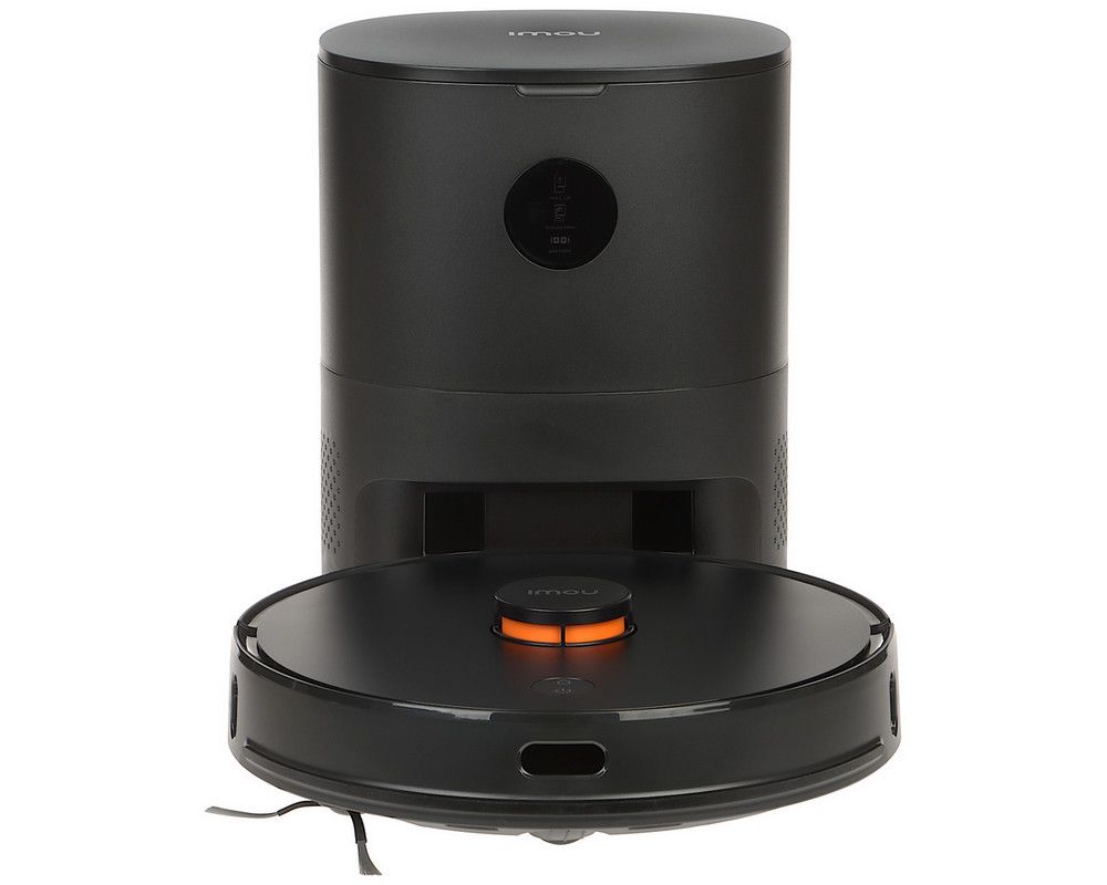 [RESIGILAT] Aspirator robot cu baza descarcare, 100% autonom, functie de spalare cu mop, putere aspirare 2700Pa, LiDAR, 3200 mAh, Imou RV-L11-A-R