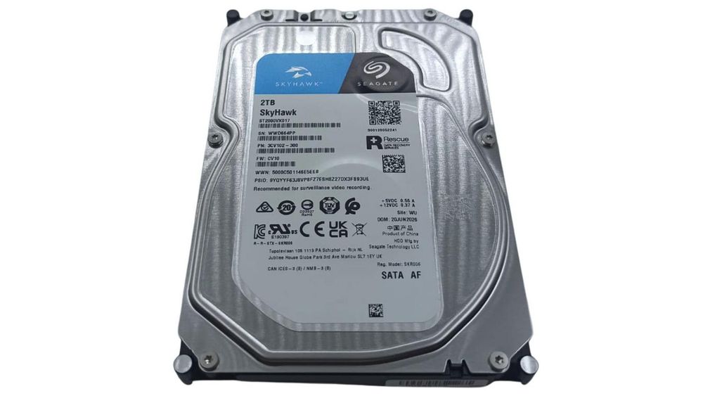 [RESIGILAT] Hard Disk 2 TB ( 2 Terra Bytes), 5400 rpm, pentru supraveghere video, Seagate Skyhawk, 2TB ST2000VX017-R1